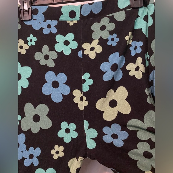 ASOS Kick Flare Floral Flower Pants Flares Leggings - Picture 8 of 10